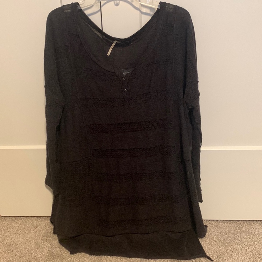 Free People flowy knit top